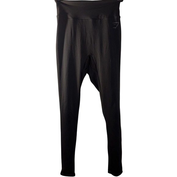 Gymshark Womens‎ Scrunch Leggings Small Black High Waist Seamless NWOT - Picture 4 of 11